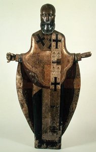 Saint Nicolas de Mozhaisk, fin du 16ème siècle - Russian School